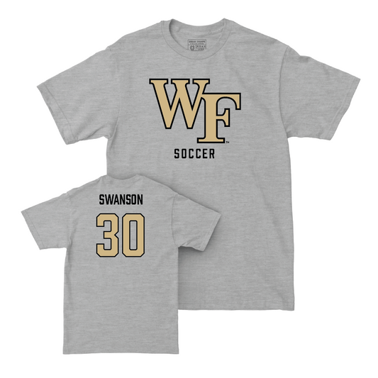 Wake Forest Women's Soccer Sport Grey Classic Tee - Anna Swanson Small