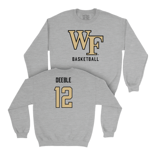 Wake Forest Women's Basketball Sport Grey Classic Crew - Katie Deeble Small