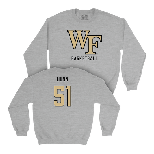 Wake Forest Men's Basketball Sport Grey Classic Crew - Kevin Dunn Small