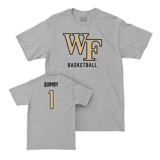 Wake Forest Women's Basketball Sport Grey Classic Tee - Makaela Quimby Small