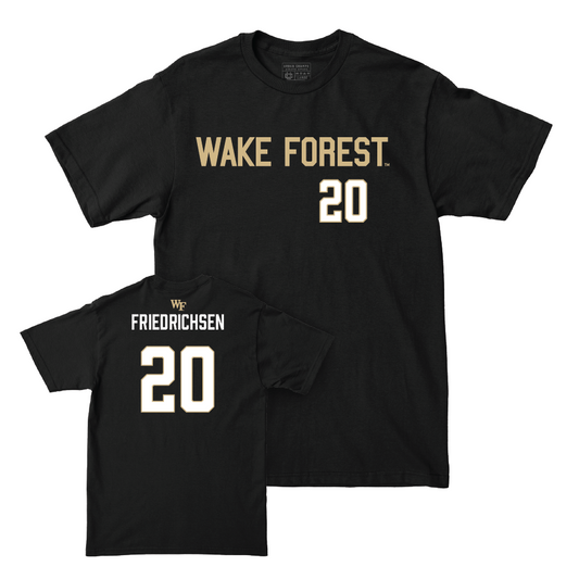 Wake Forest Men's Basketball Black Sideline Tee - Parker Friedrichsen Small