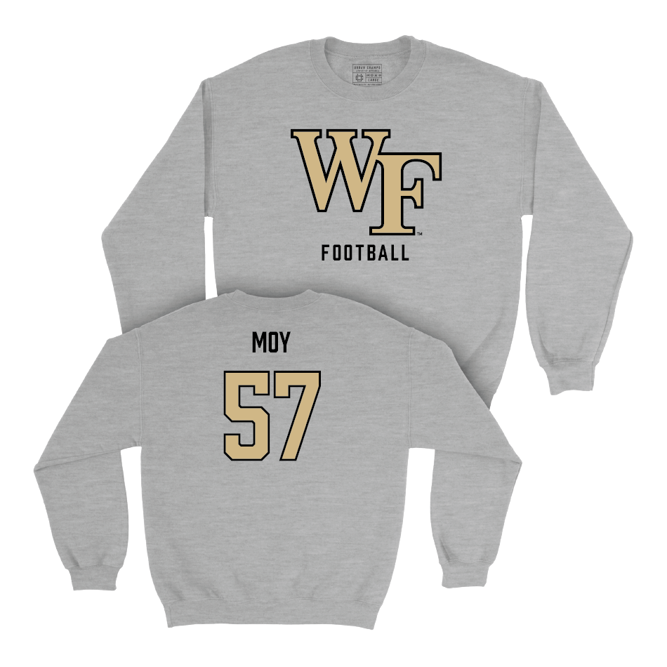 Wake Forest Football Sport Grey Classic Crew - William Moy Small
