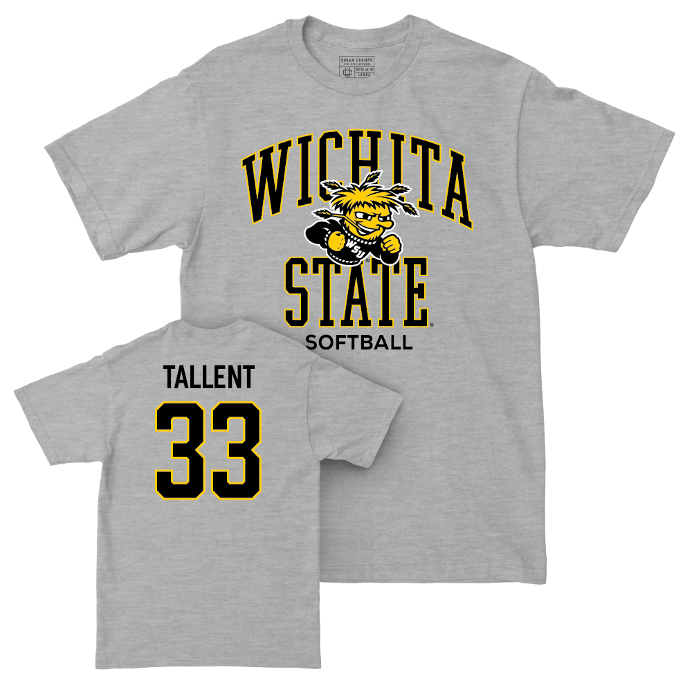 Wichita State Softball Sport Grey Classic Tee - Caroline Tallent Small