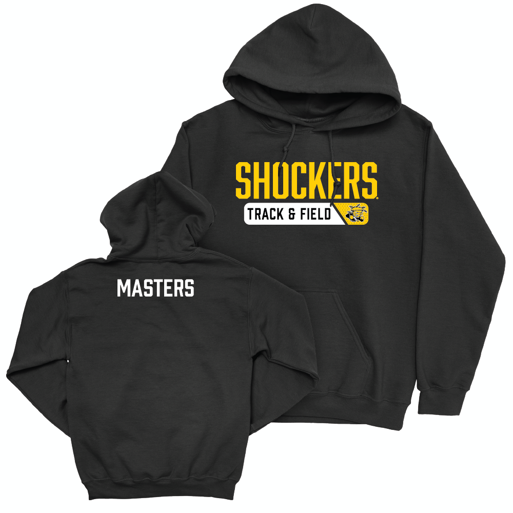 Wichita State Women's Track & Field Black Staple Hoodie - Destiny Masters Small