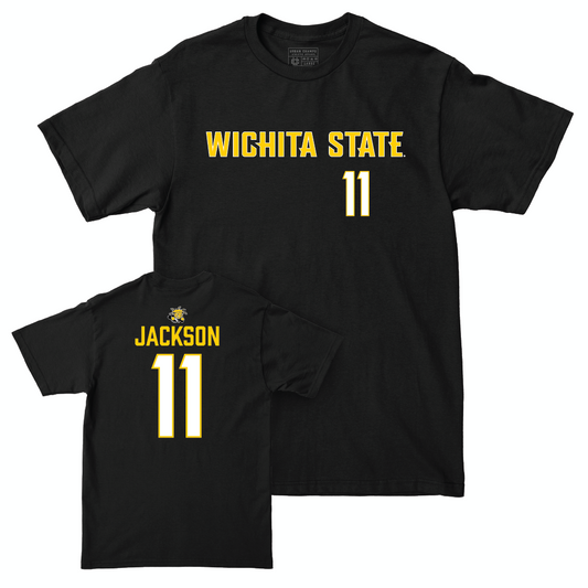 Wichita State Women's Basketball Black Sideline Tee - Jordan Jackson Small
