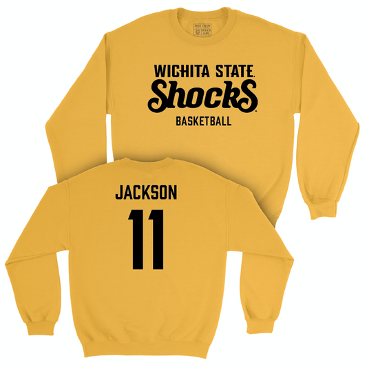 Wichita State Women's Basketball Gold Shocks Crew - Jordan Jackson Small
