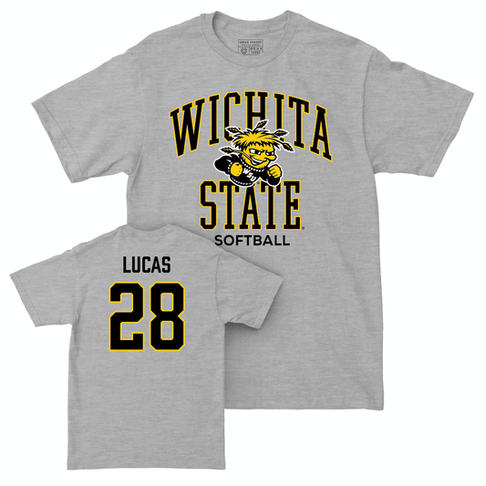 Wichita State Softball Sport Grey Classic Tee - Lauren Lucas Small