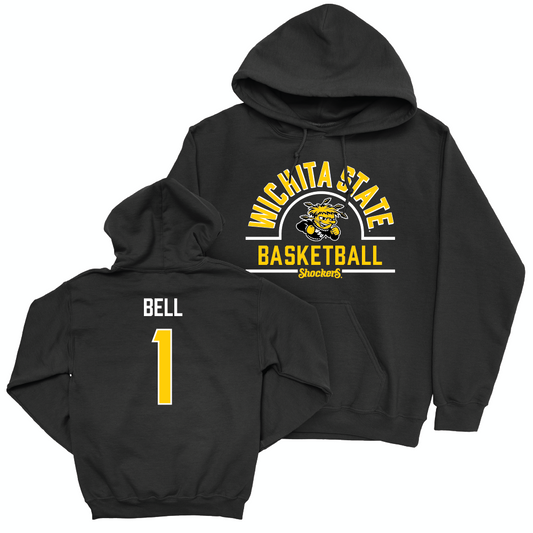 Wichita State Men's Basketball Black Arch Hoodie - Xavier Bell Small