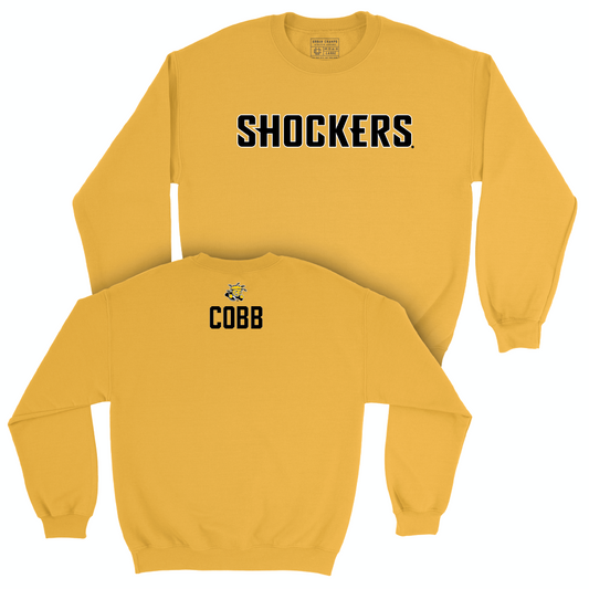 Wichita State Men's Track & Field Gold Shockers Crew - Zander Cobb Small