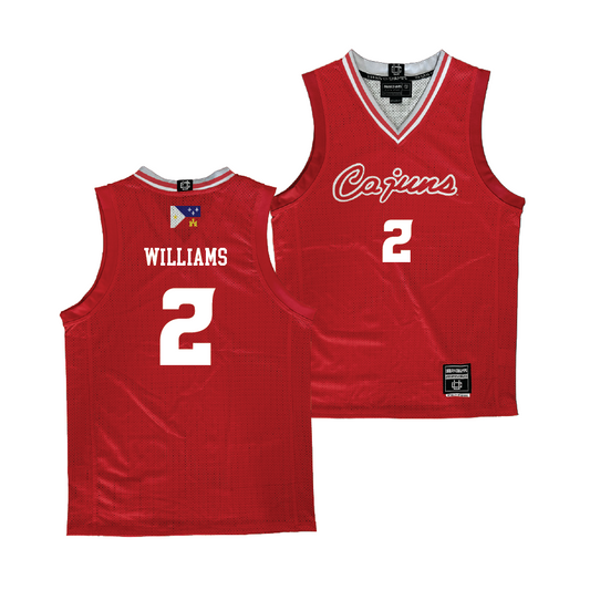 Louisiana Women's Basketball Red Jersey - Brandi Williams | #2