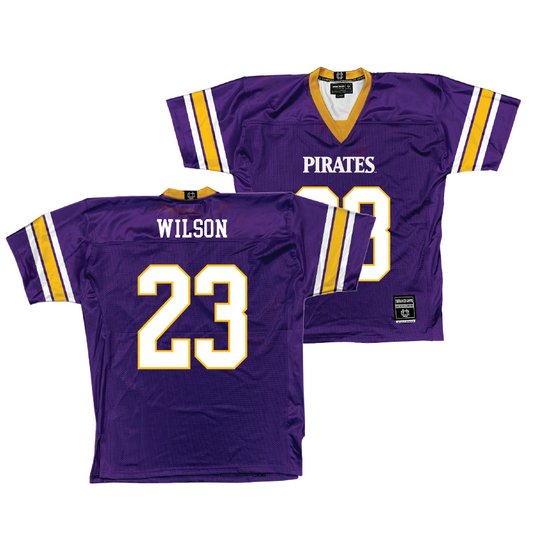 East Carolina Purple Football Jersey - Dameon Wilson | #23