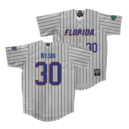 Florida Baseball Sport Grey Jersey  - Ashton Wilson