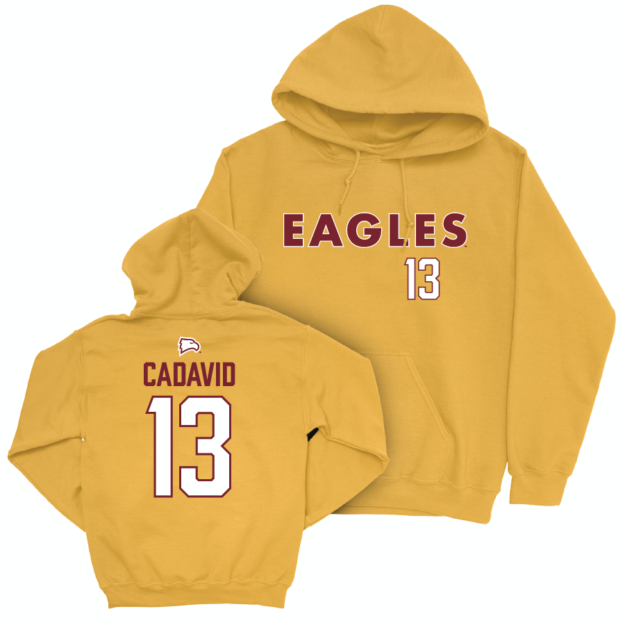 Winthrop Women's Volleyball Gold Eagles Hoodie - Alyah Cadavid Small