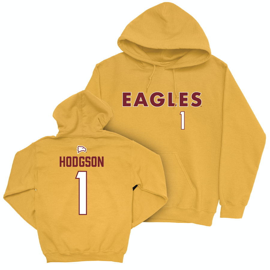 Winthrop Women's Lacrosse Gold Eagles Hoodie - Maddy Hodgson Small