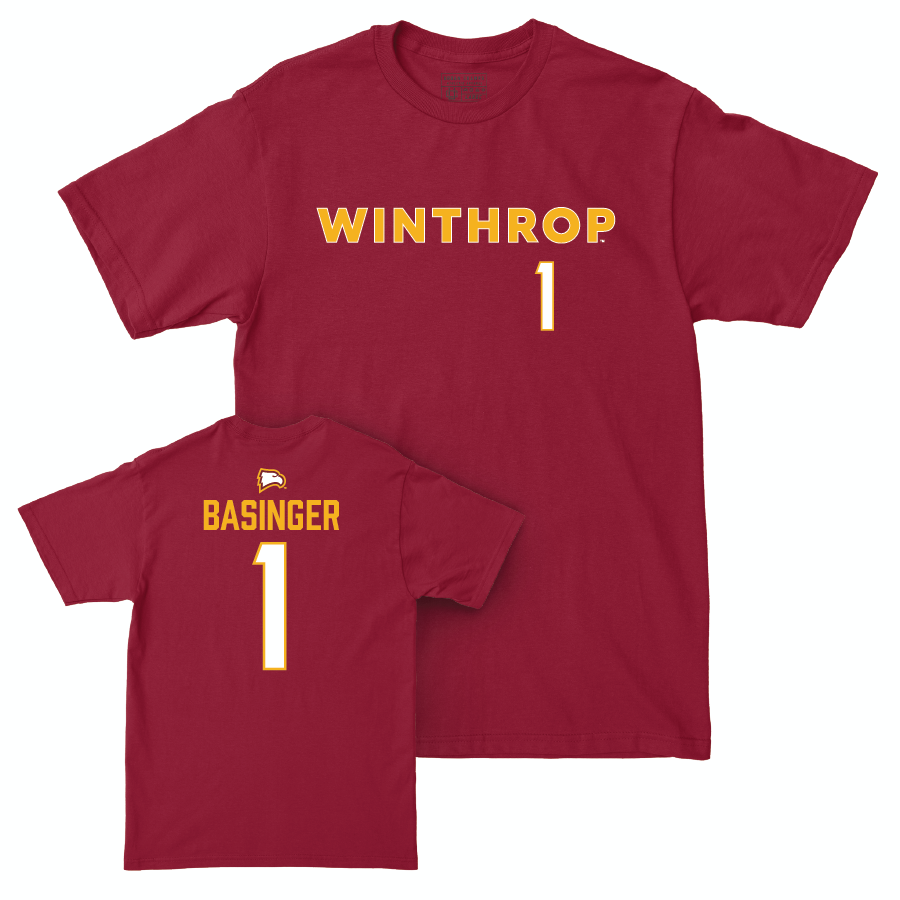 Winthrop Softball Maroon Sideline Tee - Reese Basinger Small