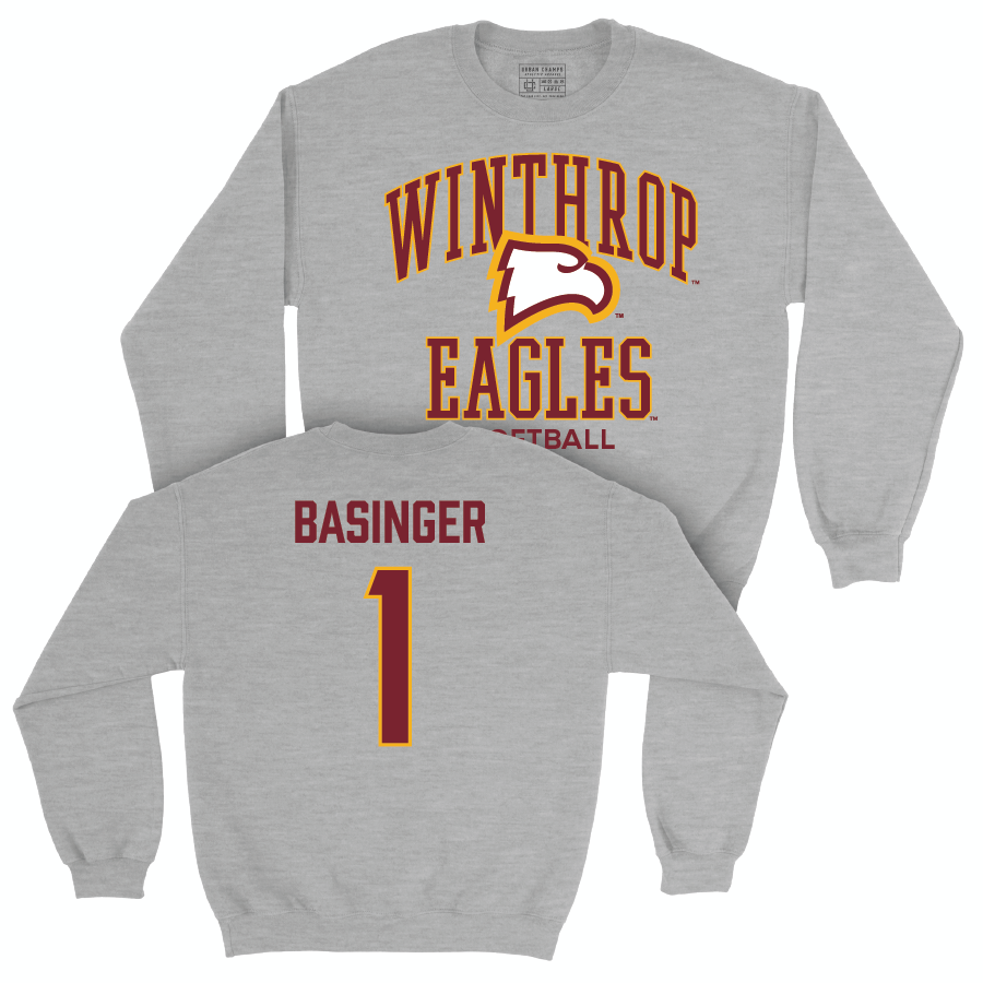 Winthrop Softball Sport Grey Classic Crew - Reese Basinger Small