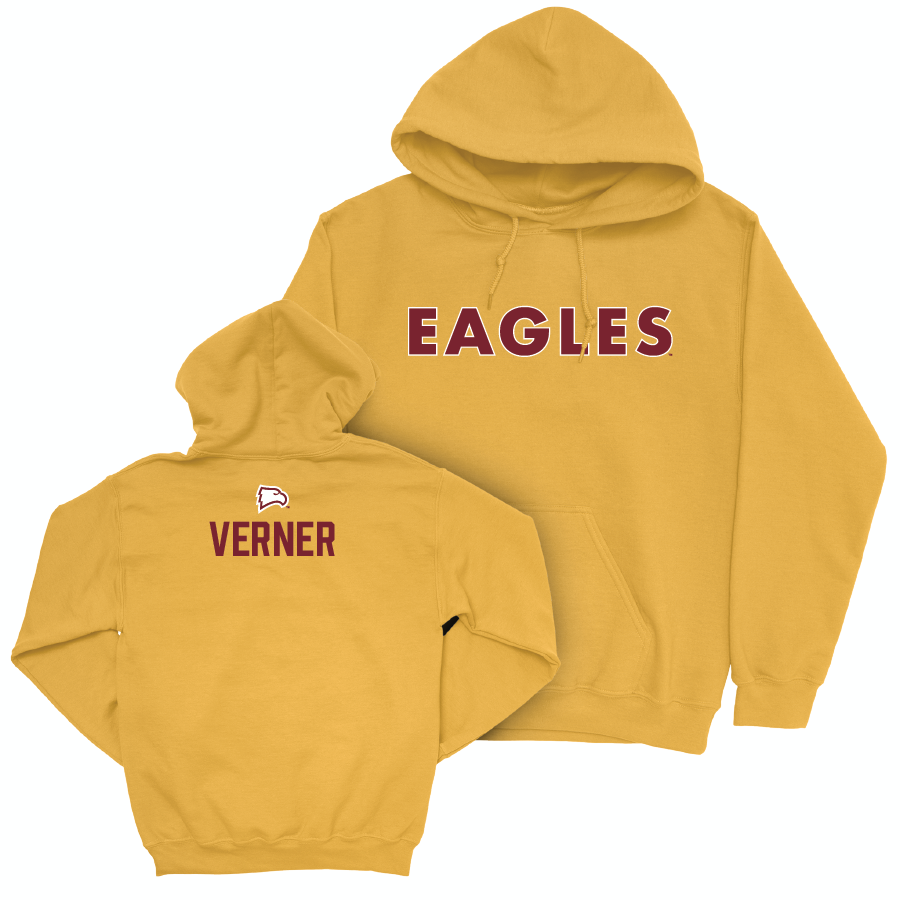 Winthrop Women's Track & Field Gold Eagles Hoodie - Raven Verner Small