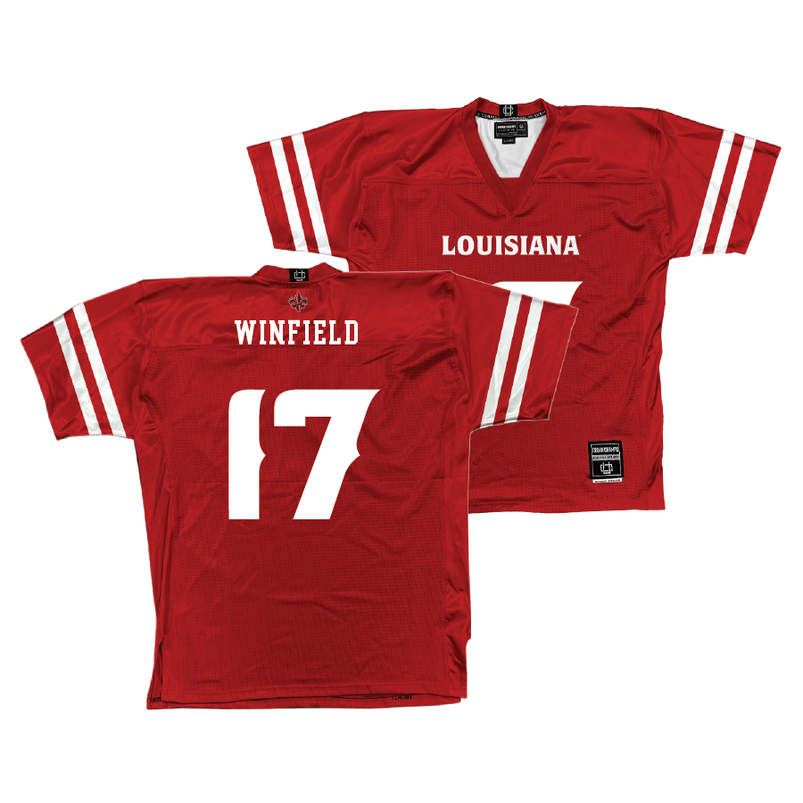 Louisiana Football Red Jersey - D'Wanye Winfield | #17