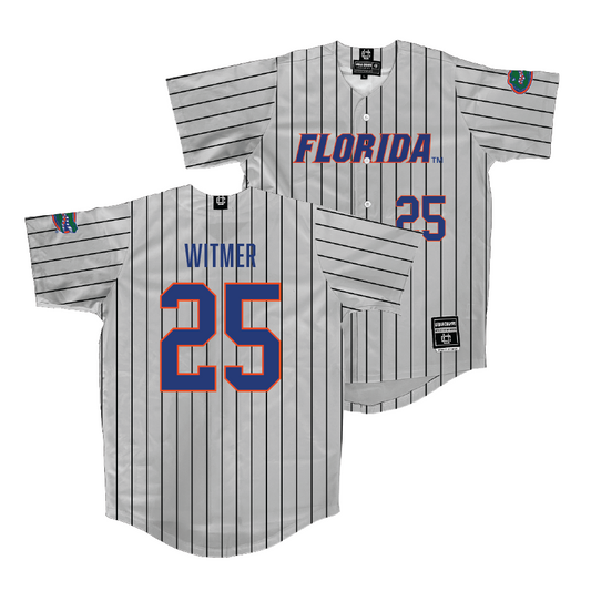 Florida Baseball Sport Grey Jersey - Reilly Witmer