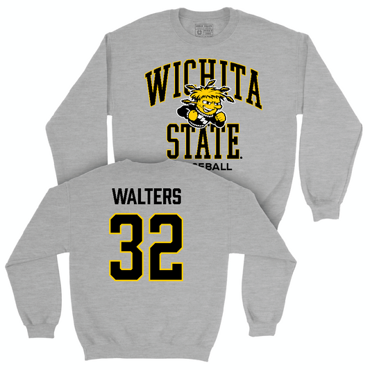 Wichita State Baseball Sport Grey Classic Crew  - Peyton Walters