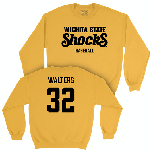 Wichita State Baseball Gold Shocks Crew  - Peyton Walters