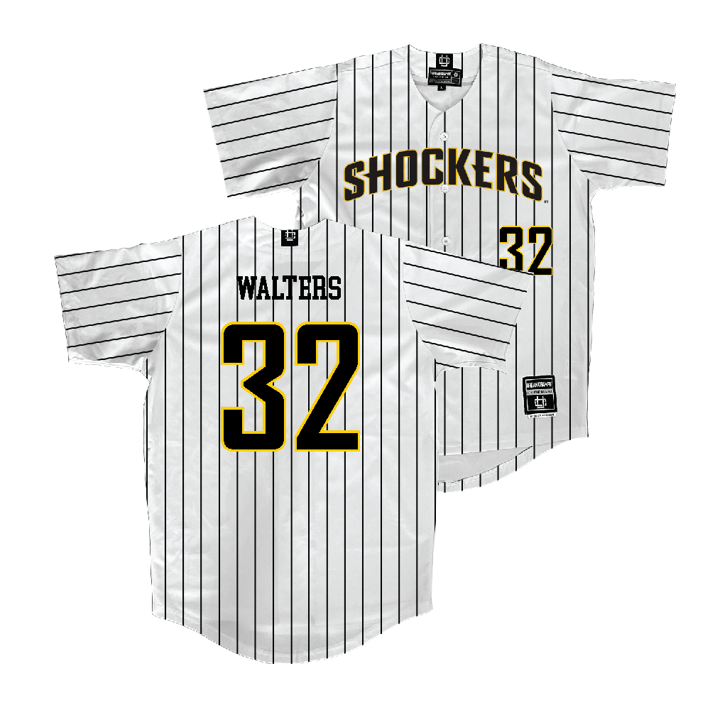 Wichita State Baseball White Jersey  - Peyton Walters
