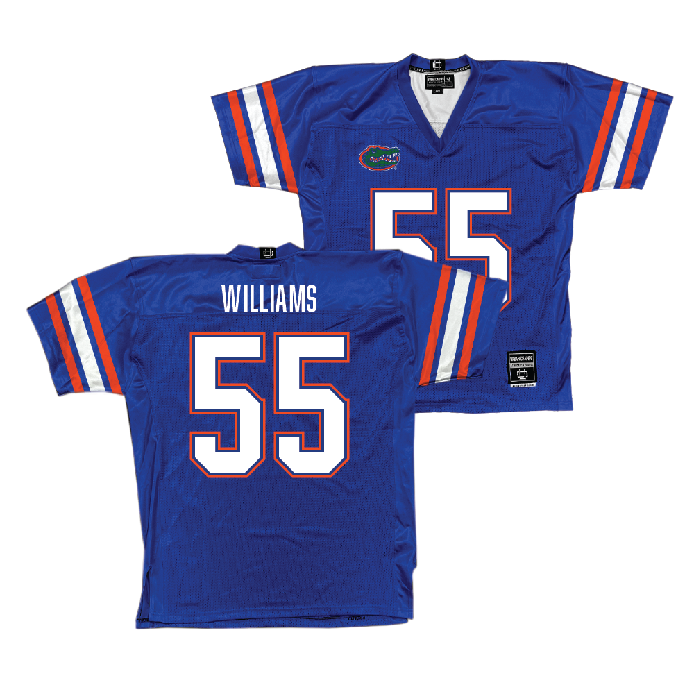 Florida Football Royal Jersey - Michael Williams | #55