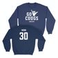 BYU Men's Soccer Navy Cougs Crew  - Jacey Wood