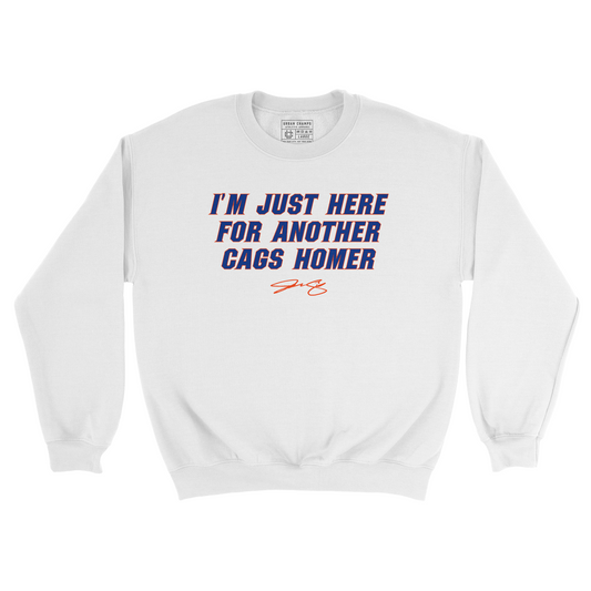 EXCLUSIVE RELEASE: Cags Homer White Crewneck