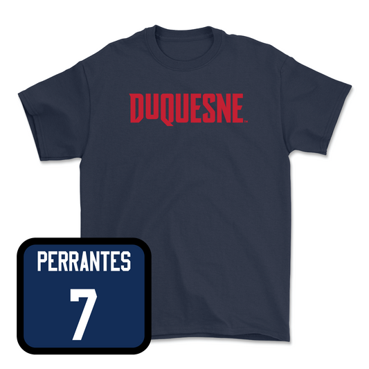 Duquesne Football Navy Duquesne Tee