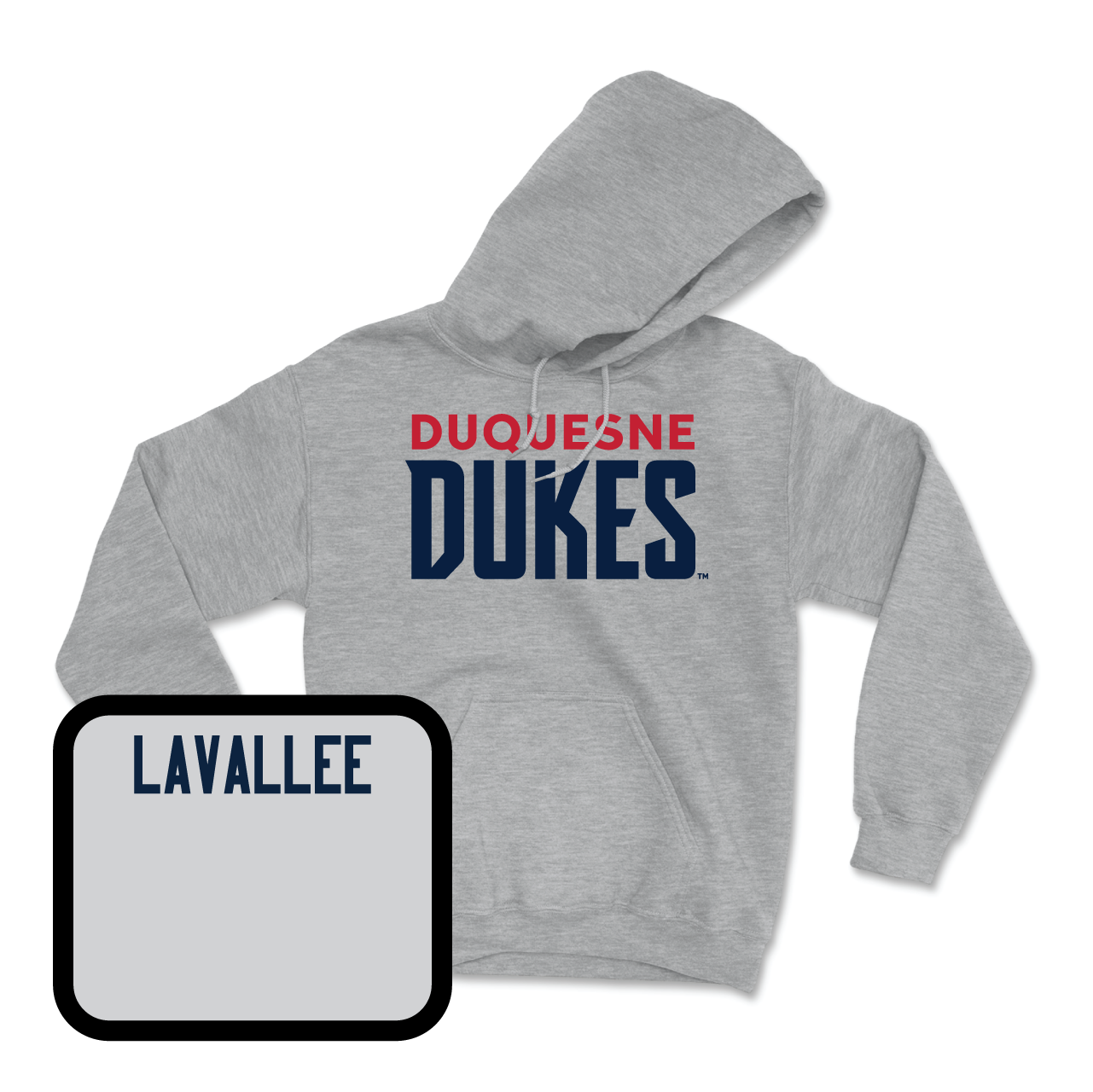 Duquesne Track & Field Sport Grey Lock Hoodie