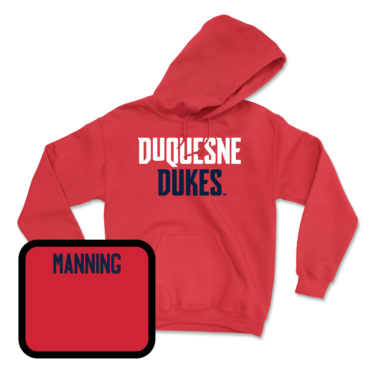 Duquesne Men's Tennis Red Dukes Hoodie