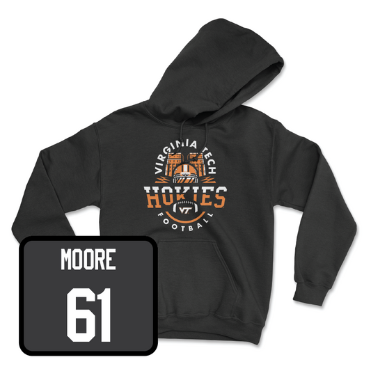 Football Black Blacksburg Hoodie - Braelin Moore